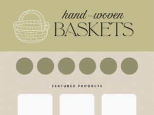 Wordpress maintenance for a handwoven basket Woocommerce store