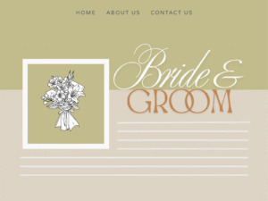Figma to Elementor landing page for a Wedding website